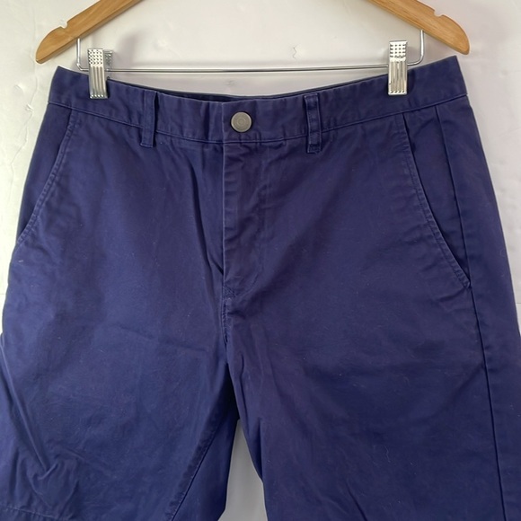 Bonobos Men's Navy Blue Shorts 100% Cotton Size 32 with 9 inch Inseam - Picture 7 of 13